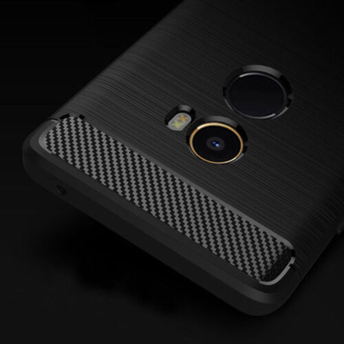 Protectores para celular  para Xiaomi  Mi Mix 2 Funda de tpu fibra de carbono Negro